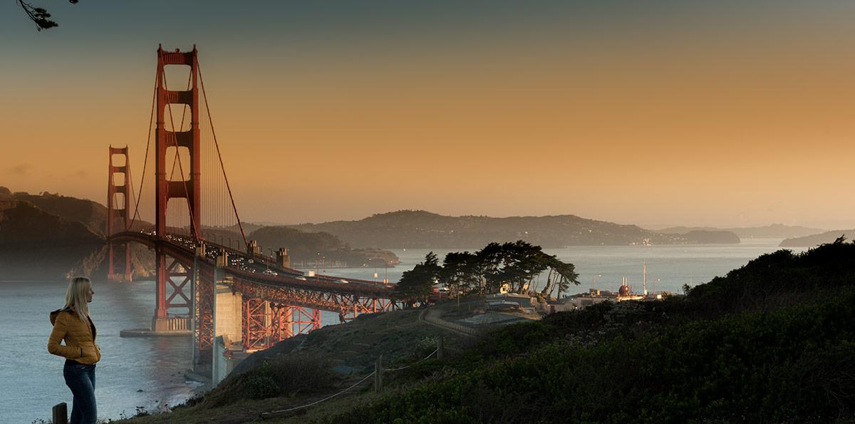 View of the Golden Gate Bridge